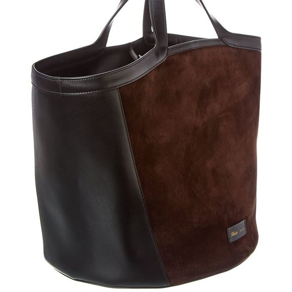 KHAITE Nora Suede Tote - Picture 3 of 4